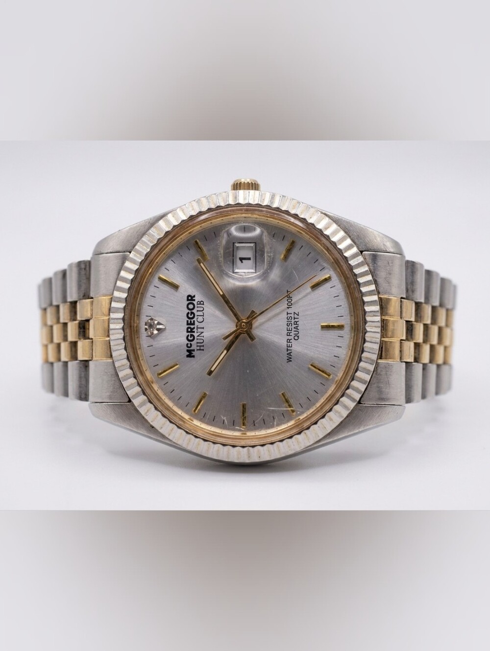 McGregor Two-Tone Silver and Gold Men's Watch